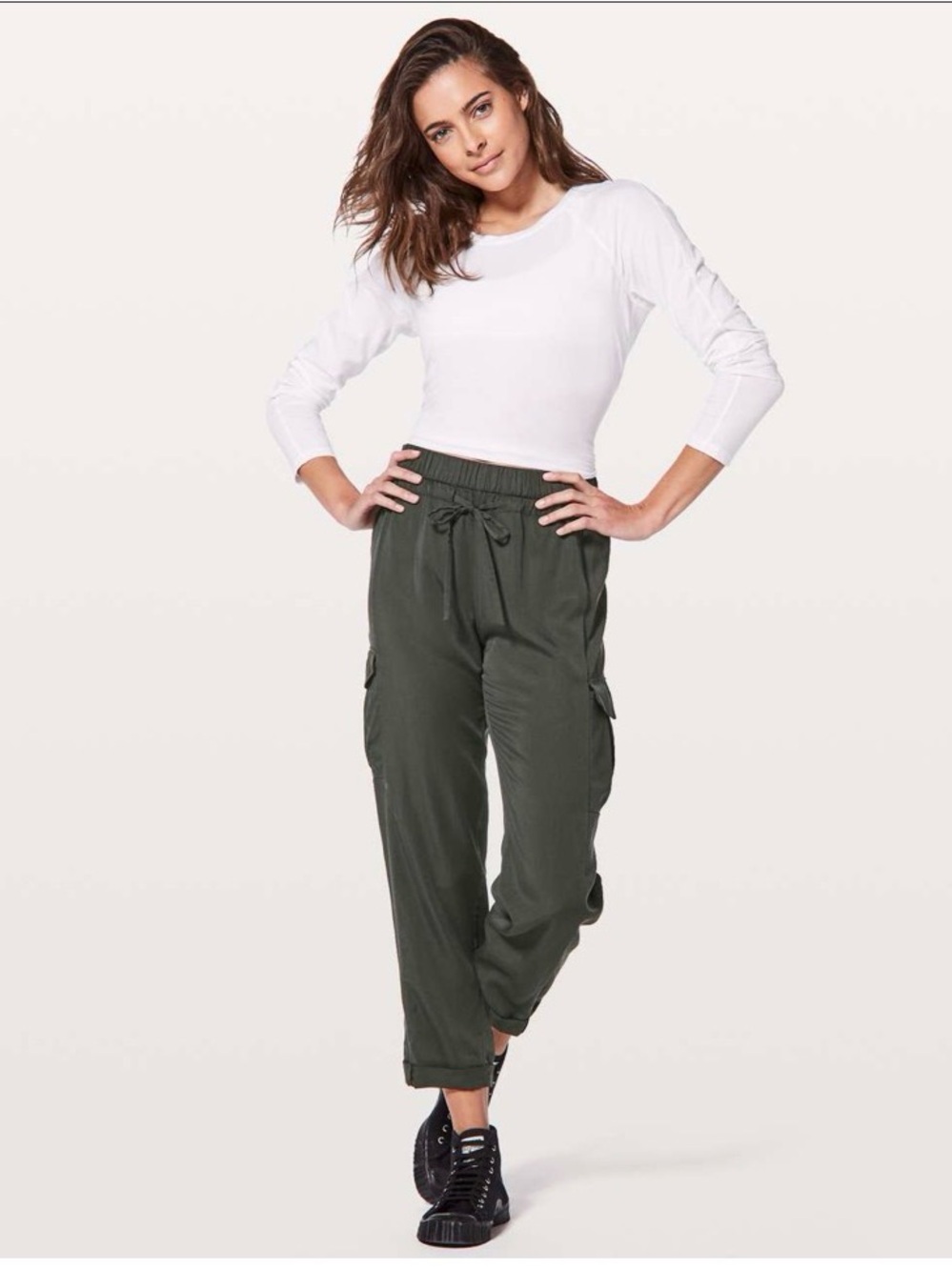 Lululemon Move Lightly Cargo Pants - Evergreen